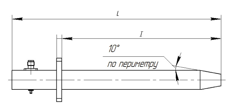Антенный зонд измерительный П6-150.6