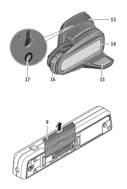 Основные элементы видеоскопа Bosch UniversalInspec